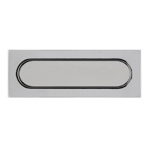 Maner mobila ingropat 2155-125ZN1 crom lucios Siro