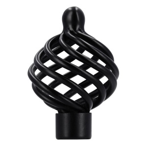 Buton mobila 1303-34PB12 negru mat Siro