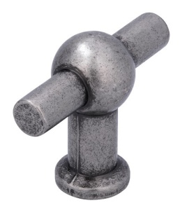 Buton mobila 2011-50ZN28 argint antic Siro