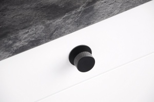 Buton mobila Siro 2464-33PB12 negru mat 