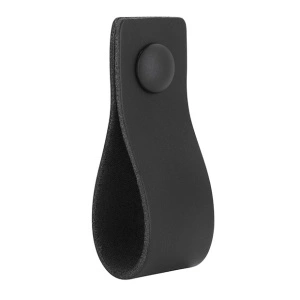 Buton mobila LE017-74LE5GL53 piele neagra Siro