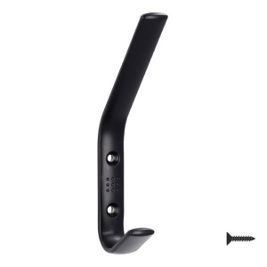 Cuier 1606/PB12 negru mat Siro