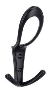 Cuier 1653/PB12 negru mat Siro