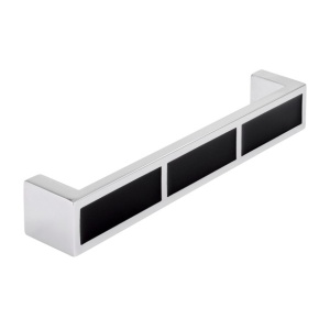 Maner mobila 2014-136ZN1ZN35 crom lucios si negru