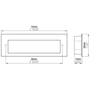 Maner mobila ingropat 2382-112ZN5ZN82 auriu lucios Siro - Img 5