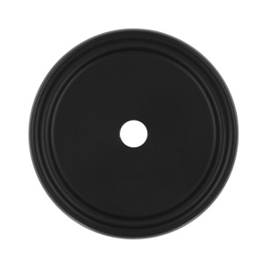 Placuta decorativa buton 2667-35PB12 negru mat Siro