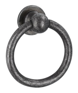 Buton mobila 2499-40ZN78 negru vintage Siro