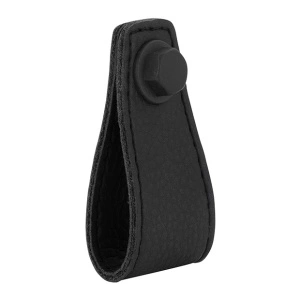 Buton mobila LE020-70LS24GL53 piele neagra Siro