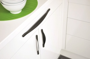 Maner mobilier bucatarie 2356-339ZN68 antracit mat 320mm Siro 