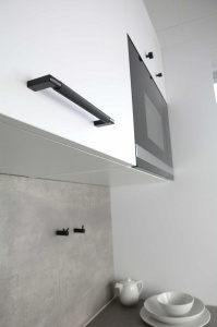 Maner mobiler bucatarie 2457-174PB12 negru mat Siro