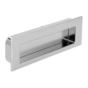 Maner mobila ingropat 2382-112ZN1ZN80 crom lucios Siro - Img 1