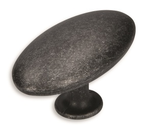 Buton mobila 2338-64ZN78 negru vintage Siro