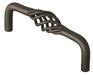 Maner mobila 1304-104PB12 96mm negru mat Siro