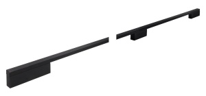 Maner mobila 2110-908AL74 negru periat Siro