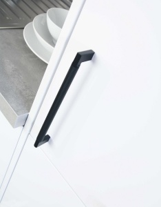 Maner mobiler bucatarie 2457-206PB12 negru mat Siro