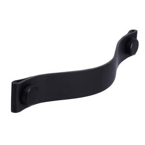 Maner mobila LE011-190LE5PB12 piele neagra, negru mat Siro
