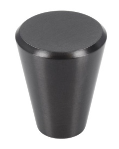 Buton mobila 1403 negru grafit Siro