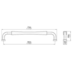 Maner mobila 2633-171ZN79 alama periata Siro