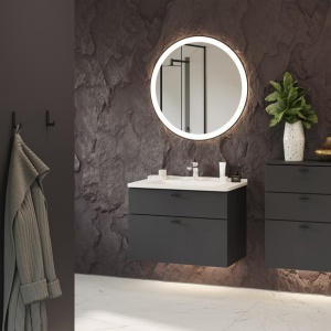 Cuier 2628/PB12 negru mat Siro