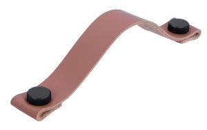 Maner mobila LE011-190LE7PB12 piele maro deschis, negru mat Siro