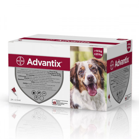 Advantix caini 10Kg~25kg ~ 1 pipeta