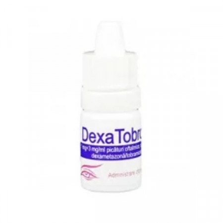 Dexatobrom picaturi oftalmice 3mg+1mg/ml 5ml