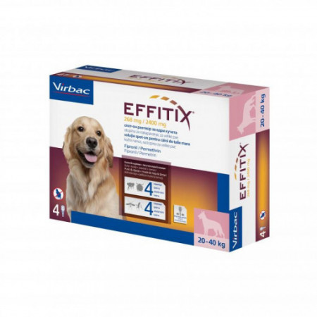 Effitix L 20-40kg x 4 pipete