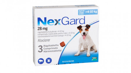 NexGard M (4 - 10 kg), 3 comprimate
