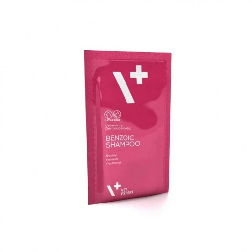 Sampon VetExpert benzoic, plic 15ml