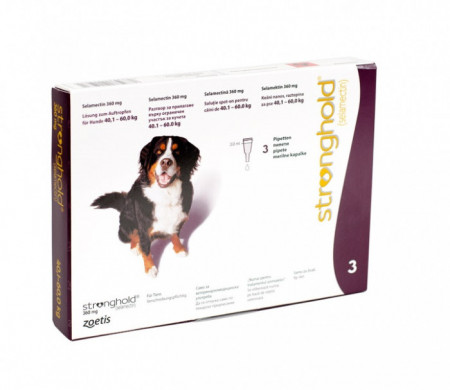Stronghold 360 mg Câini (40-60 kg) - 1 pipeta