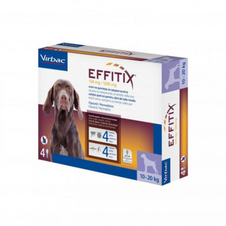 Effitix M 10-20 kg x 4 pipete