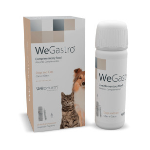 Supliment alimentar pentru caini si pisici, WeGastro flacon 60 ml