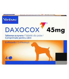 Daxocox 45 mg 1 tableta pentru caini