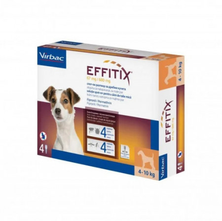 Effitix S 4-10 kg x 4 pipete
