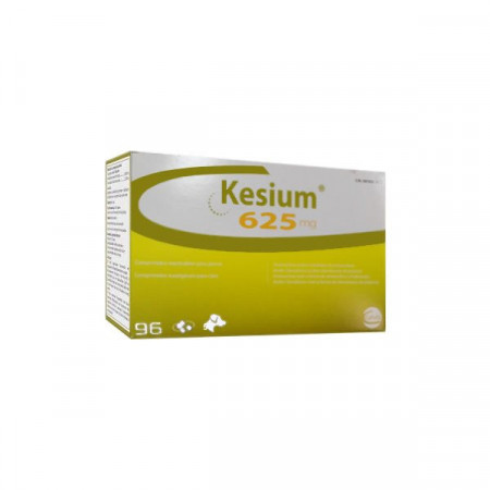 Kesium 625 mg amoxicilina + acid clavulanic 1 comprimat palatabil