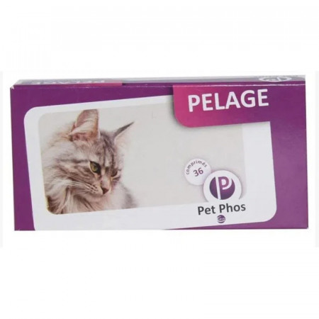 Pet Phos Felin Pelage, 36 comprimate