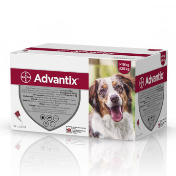 Advantix caini 10Kg~25kg ~ 1 pipeta