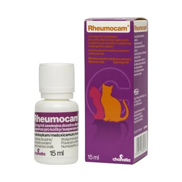 Rheumocam solutie orala pisica 0.5 mg/ml 15 ml