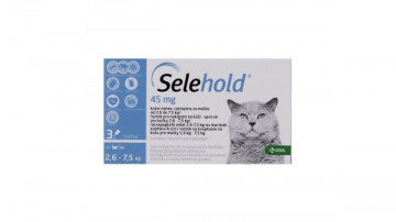 Selehold Cat 45 mg, 0.75 ml x 3 pipete