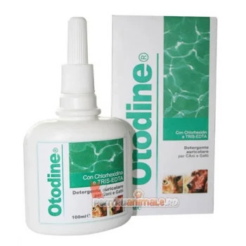 Solutie auriculara pentru caini si pisici, Otodine 100ml