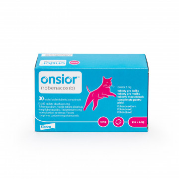 Onsior 6 mg pisica 2,5-6 kg robenacoxib 30 tableta