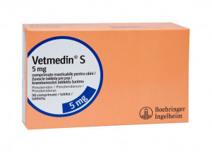 Vetmedin S 5mg ( blister 10 comprimate masticabile)