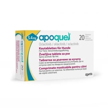 Apoquel Chewable 5,4 mg cutie 20 comprimate