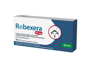 Robexera 40mg robenacoxib 1 tableta