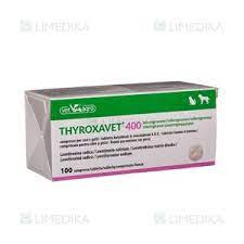 Thyroxavet 400 mcg cutie 100 cp
