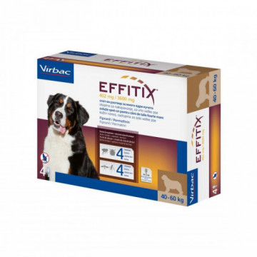 Effitix XL 40-60kg x 4 pipete