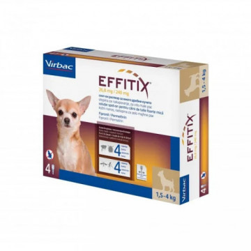 Effitix XS 1.5-4 kg x 4 pipete