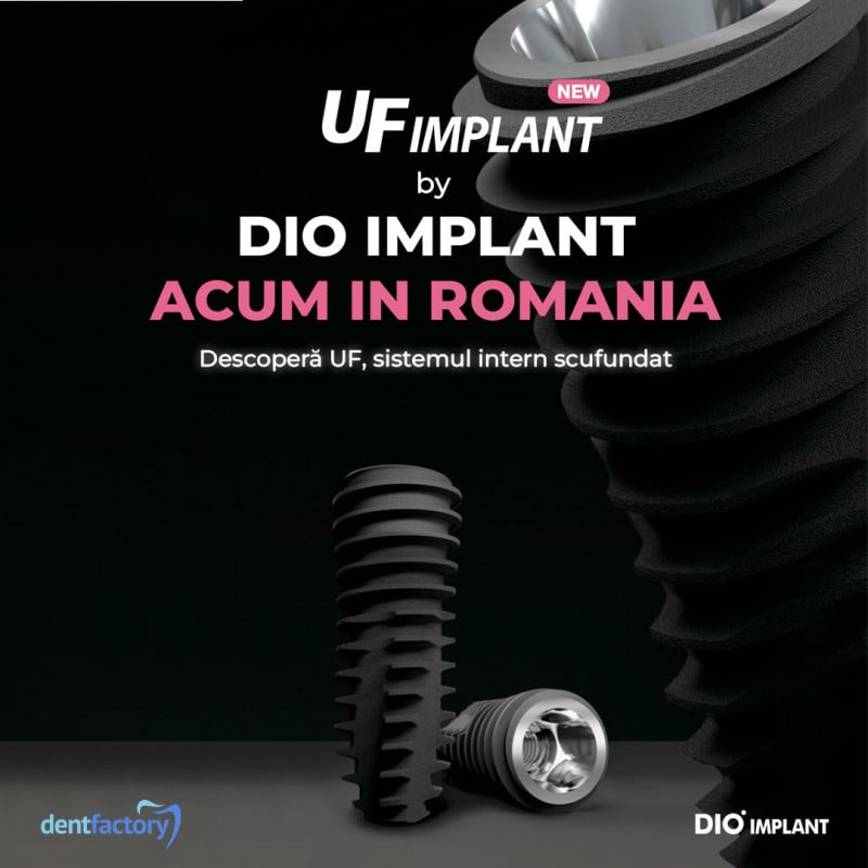 Descopera cel mai nou implant dentar de la DIO IMPLANT