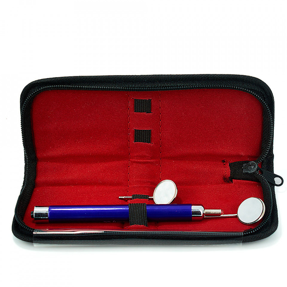 Oglinda dentara cu led si maner metalic - imagine 8