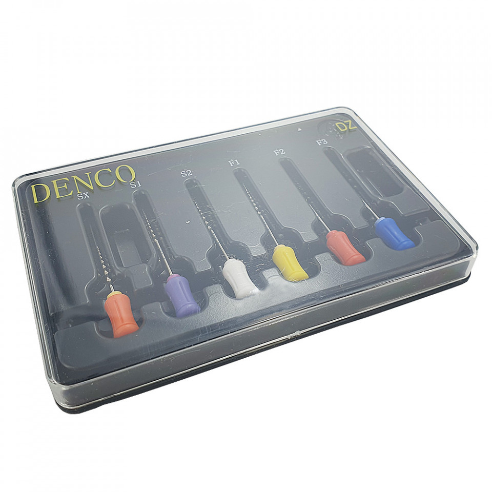 6 ace manuale Niti Super Files 25 mm SX - F3 (tip Protaper) - imagine 3